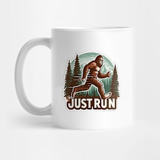 Just Run - Bigfoot Mug